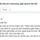 Review Thiên Sơn Homestay Sóc Sơn